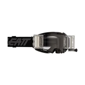 Masque cross LEATT Vizion 3.5 Roll-Off Stealth noir lentille claire 90%
