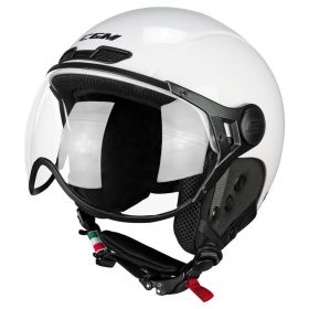 Casco Omologato Sci e E-Bike CGM 801A EBI MONO Bianco