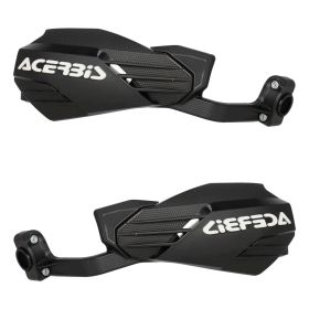 ACERBIS geschlossene Handprotektoren schwarz/weiß Moto-X