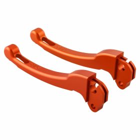 SIP CNC Machined Orange Matte Clutch/Brake Lever Set 2 Pieces