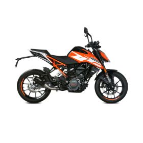 MIVV Mk3 Black Slip-on Exhaust for KTM 125 Duke 2017-2020