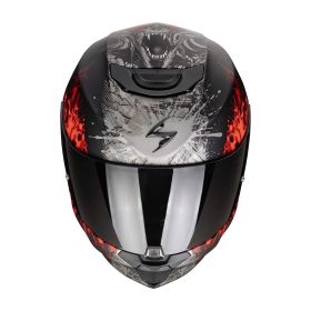 Casco integrale Scorpion EXO-391 Wolf nero rosso