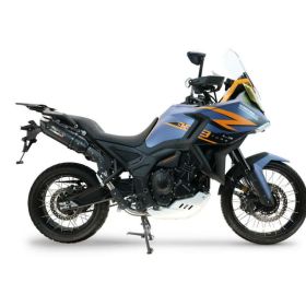 GPR Furore-X Slip-On Exhaust Certified Black Titanium for Zontes 703 F