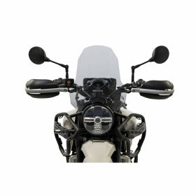 ISOTTA Niedriger Windscreen Leichter Rauch 380x325 mit Montagesatz ROYAL ENFIELD Himalayan