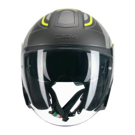 Jet Helm CGM 136G RNA Sport Mattes Fluo-Gelbgrau