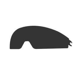 Sun visor for TUCANO URBANO HYPERLINK helmets dark smoked