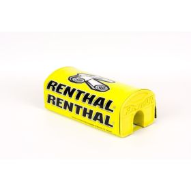 Capuchon d'extrémité de guidon RENTHAL FATBAR sans barre transversale en mousse jaune