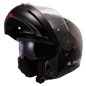 Casco Modulare LS2 FF908 STROBE II Solid Nero Lucido