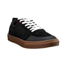 LEATT Flat 1.0 MTB Shoes Black RideGrip Sole Suede Upper