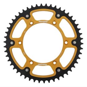 CORONA SUPERSPROX STEALTH RST NERO ORO 245 PASSO 520 - Z 50 DENTI GOLD