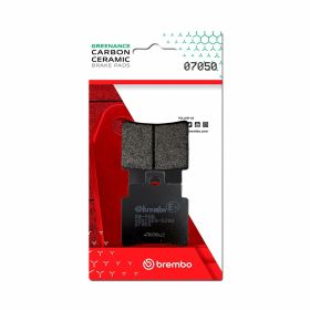 Plaquettes de frein BREMBO paire Carbon Ceramic 07050
