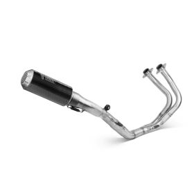 MIVV Mk3 Komplettauspuff aus Carbon für KAWASAKI z650 2017-2023
