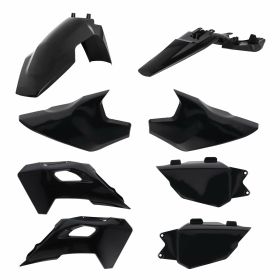 Kit carene 8 pezzi ACERBIS nero per HUSQVARNA TC 65