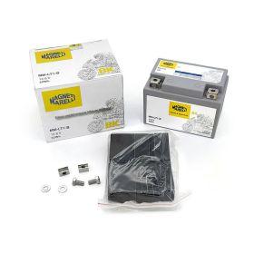 MAGNETI MARELLI YB4L-B 12V Vorge ladene Motorrad Lithium-Batterie 113x70x85mm
