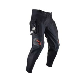 Pantalon moto LEATT Moto 4.5 HydraDri noir gris imperméables