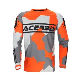 ACERBIS Off Road MX Polyester Jersey Linear Sumbawa Orange/Grau