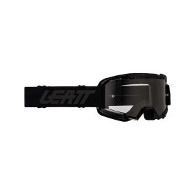 Masque cross LEATT Vizion 2.5s Stealth noir lentille transparente 90%