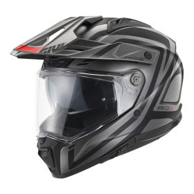 Casco enduro dual road GIVI 80.1 Apex nero titanio