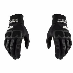 100% LANGDALE Black Motocross Gloves