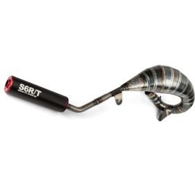 STAGE6 R/T 70-80 Komplettauspuff Rot/Schwarz