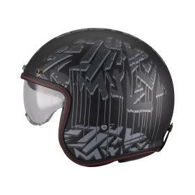 Casco jet MT HELMETS LEMANS 2 SV S DYSTOPIC B12 MATT