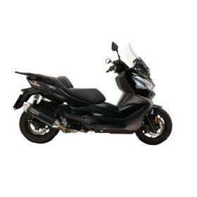 GPR Furore-X Racing Slip-On Auspuff Scooter abnehmbarer db-Killer für BMW C 400 X/GT Euro5