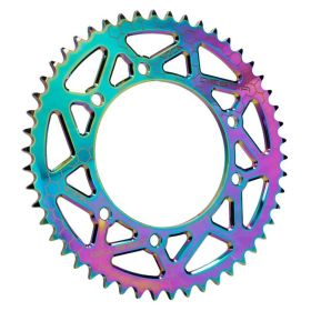 Corona Voca Racing 420 50 denti alu neochrome per Rieju Mrt