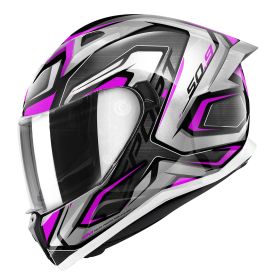 Integralhelm GIVI 50.9 SPORT ATOMIC LADY Titan Silber Rosa Größe L