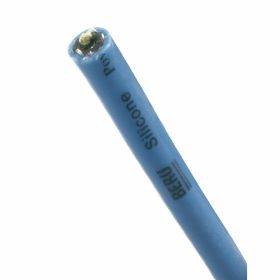 Cavo candela BERU blu 600x7mm in silicone