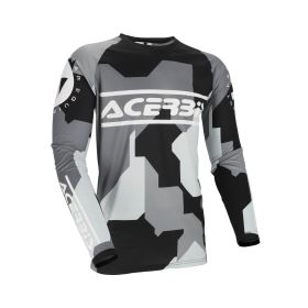 ACERBIS Off Road MX Linear Sumbawa Polyester Shirt Schwarz/Grau