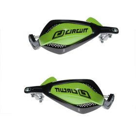 Kit paramani nero/verde CIRCUIT EQUIPMENT p4 Diametro 28,6mm