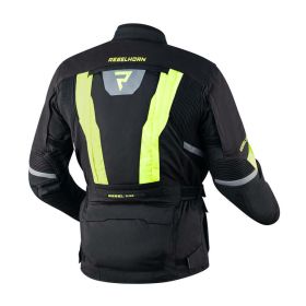 Giacca moto uomo REBELHORN HARDY II nera