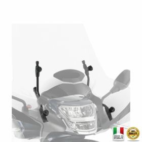 Parabrezza GIVI trasparente 49x66cm per PIAGGIO MEDLEY