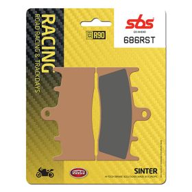 Plaquettes de frein SBS paire composé fritté 686RST