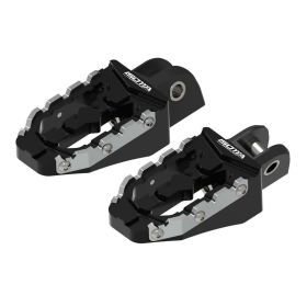 ISOTTA schwarzes Enduro-Fußrasten-Kit für BMW
