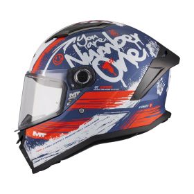 Casque intégral MT HELMETS STINGER 2 ROCKET C17 MATT