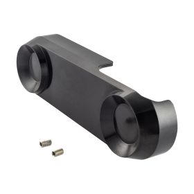 SIP SERIES PORDOI Couverture de bras oscillant CNC en aluminium noir pour Vespa ET2/ET4/LX