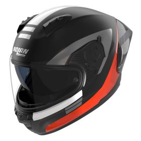 Casque intégral NOLAN N60-6 Sport Contrasto 357 noir orange