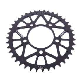 JT Sprocket 40 Zähne Teilung 520 Schwarz Aluminium JTA2080.40BLK