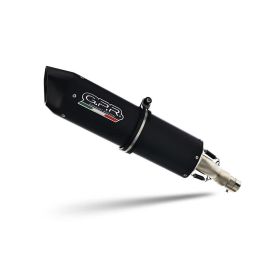 GPR Furore Evo4 Black Slip-on Auspuff genehmigt für CF MOTO 800 MT Touring