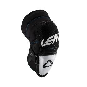Ginocchiere moto LEATT 3DF Hybrid nero bianco certificazione CE
