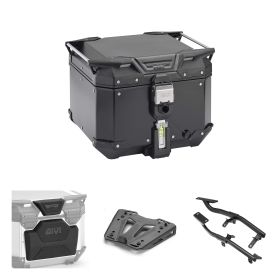 GIVI OUTBACK EVO SMART Topcase-Kit schwarz für HONDA CB 1000 R