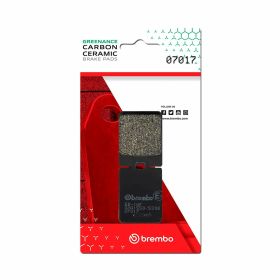 BREMBO Bremsbelagsatz Carbon Ceramic 07017