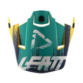 LEATT motorcycle helmet visor gold/aqua green for GPX 3.5 helmet