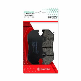 Plaquettes de frein BREMBO paire Carbon Ceramic 07025