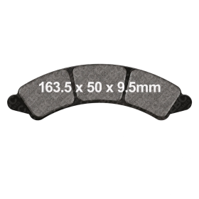 Pastiglie freno EBC R FA728 mescola sinterizzata per Polaris RZR 1000