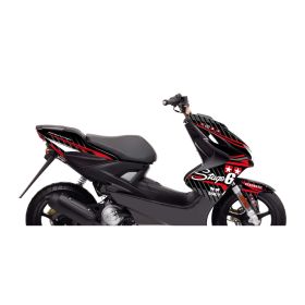 Kit grafiche deco Stage6 rosso per Yamaha Aerox fino 2013