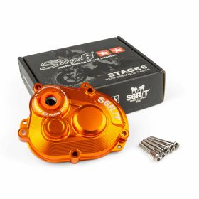 STAGE6 R/T MK2 Getriebeabdeckung mit orangefarbenen Titanschrauben