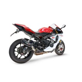 GPR Slip-On Auspuff Genehmigt GP-Revo Schwarz Titan für Yamaha YZF R1/R1-M Euro4