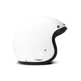 Casco Jet Cafe Racer DMD RETRO Bianco Lucido